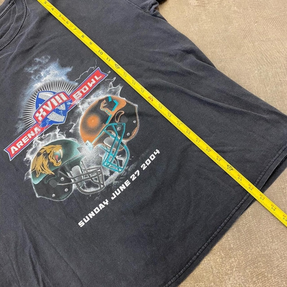 Vintage Arena Bowl Arizona Rattlers VS San Jose SaberCarts AFL Football Shirt XL - Picture 5 of 6